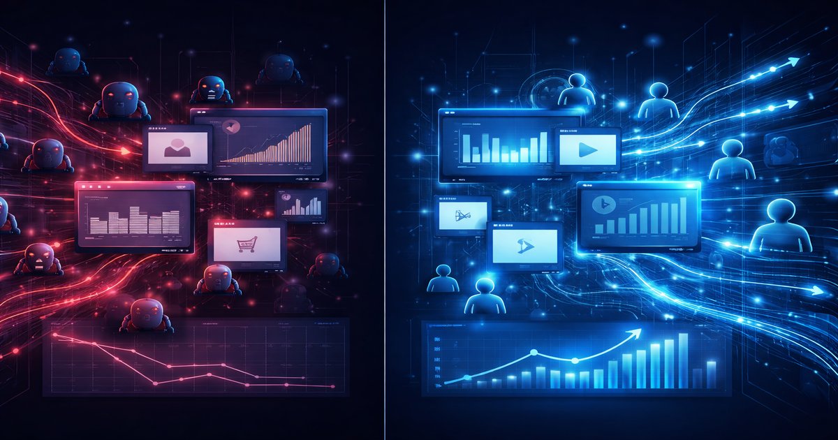 bot traffic in programmatic advertising in use